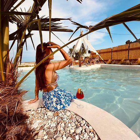 Amo Golden Suites Chrysi Ammoudia Exterior foto